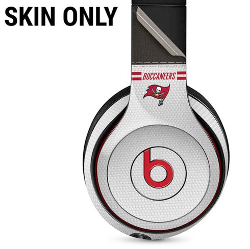 NFL Tampa Bay Buccaneers White Striped Beats Solo 3 Wireless Skin